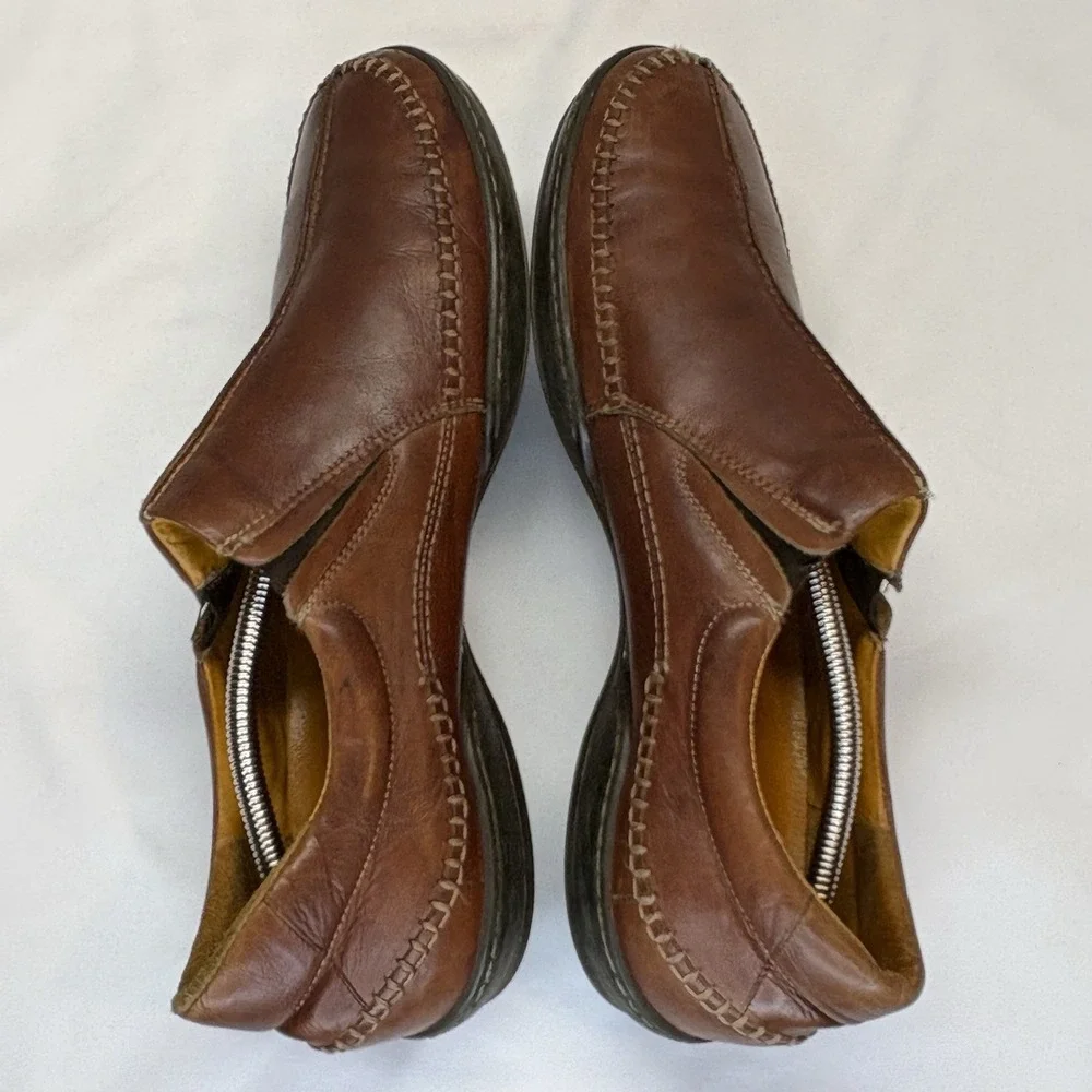 Pikolinos San Telmo Leather Loafers in Brandy EU 46 US Men's 13 Slip On Brown